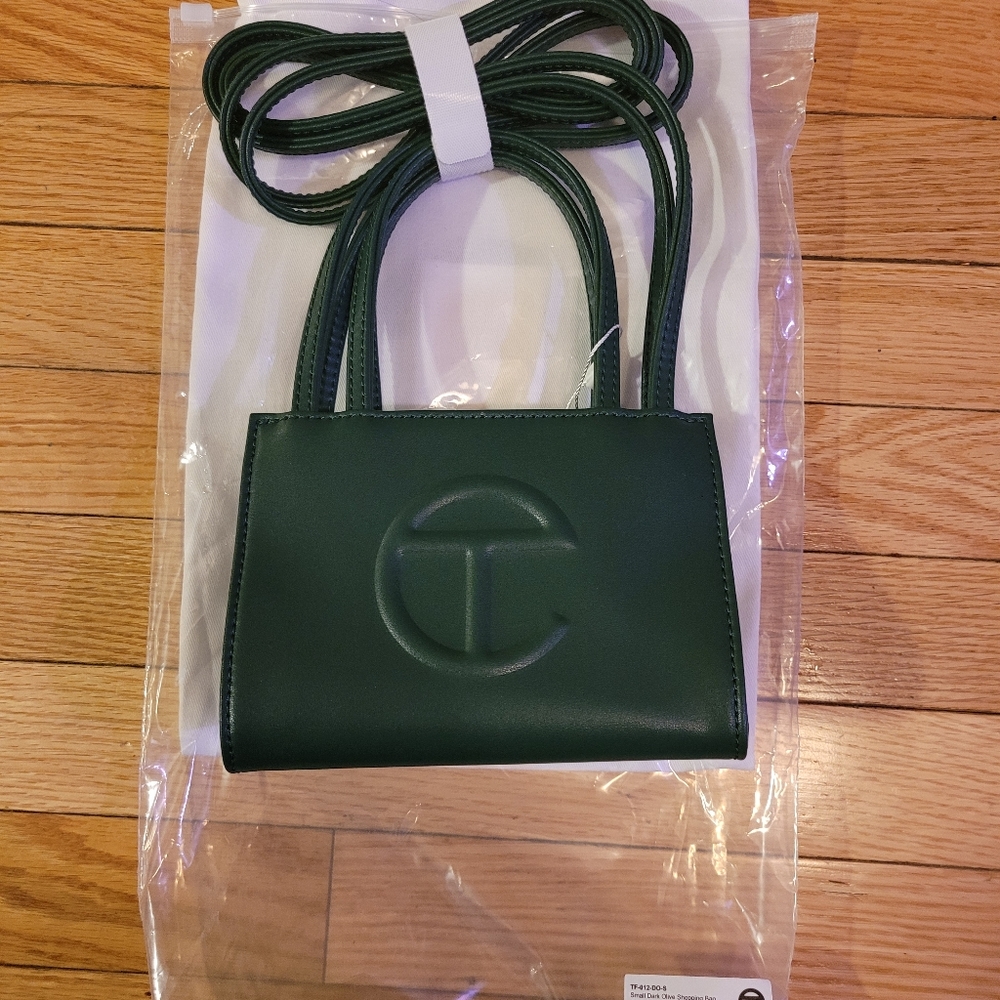 Brand New w/ Tags Small Dark Olive Telfar Bag